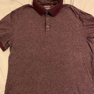 Banana republic polo Maroon/purple